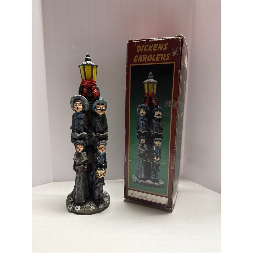 Windsor Collection Dickens Carolers Statue